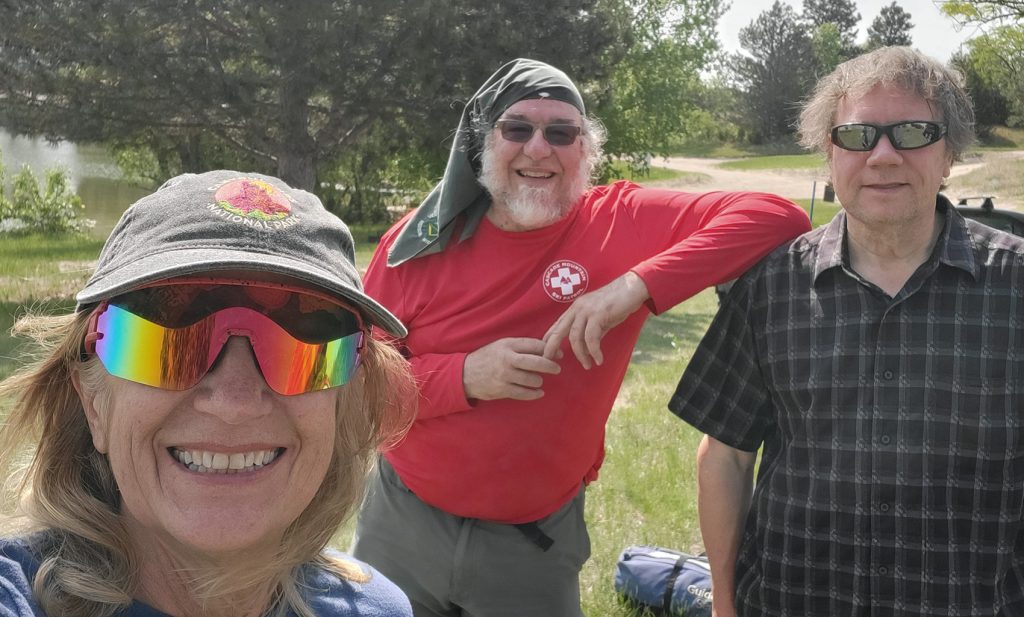 Bonnie Tiedt, Rick Wayne, and Dave Leiphart